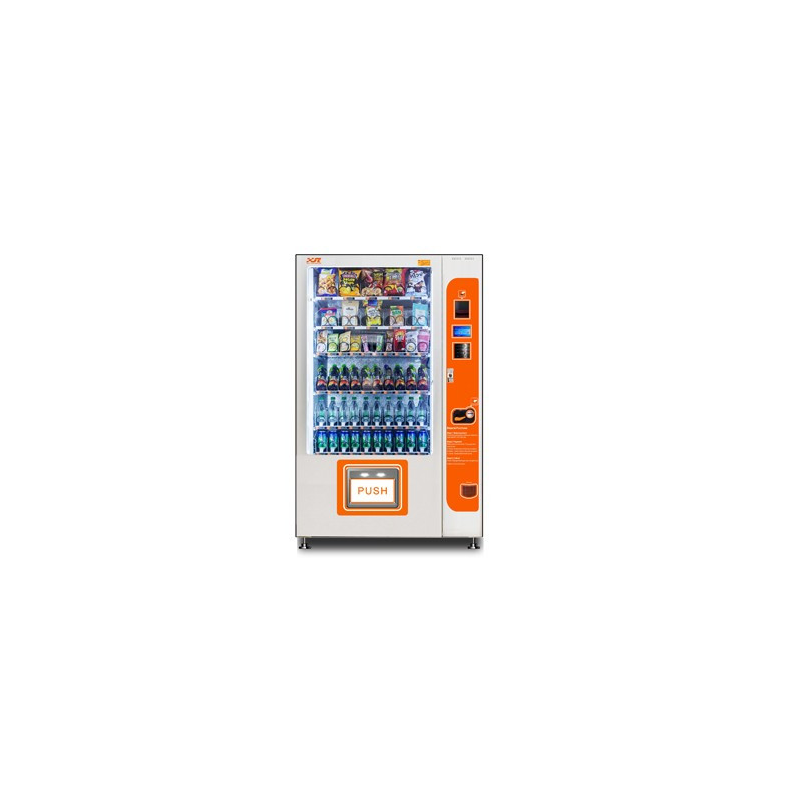 Distributore Automatico con monitor touchscreen 49'' Accetta contanti e Carte