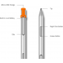 Hi Pen Chuwi H6 Penna Touch Stylus per Tablet, Compatibile con Surface PRO/Laptop Series, Surface Studio Etc