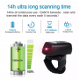 Anello Lettore QR Code Barcode, Scanner portatile USB 14 h di Autonomia