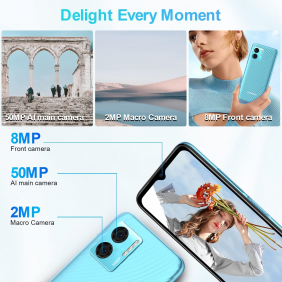 DOOGEE N50 Smartphone 15GB +128GB Samsung Camera 50MP Android 13 Dual SIM