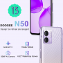 DOOGEE N50 Smartphone 15GB +128GB Samsung Camera 50MP Android 13 Dual SIM