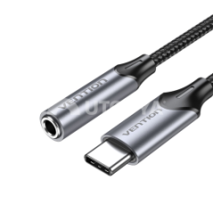 VENTION Adattatore da USB-C a Jack 3,5mm con DAC (10cm)