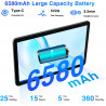 DOOGEE T10E Tablet 10.1" 4GB+128GB  Android 13 Dual Stereo Speaker