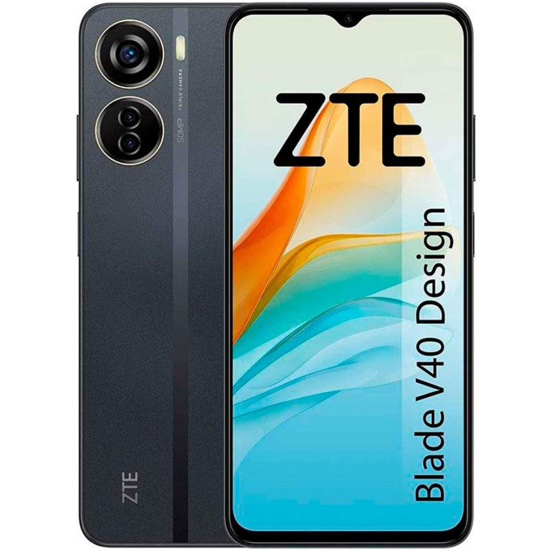 ZTE Blade V40 Design Smartphone 6.6" 7GB (4+3) +128GB Fotocamera 50MP NFC Batteria 4500 mAh DUAL SIM