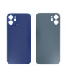 Vetro Scocca Posteriore Blu iPhone 12 (Large Hole)