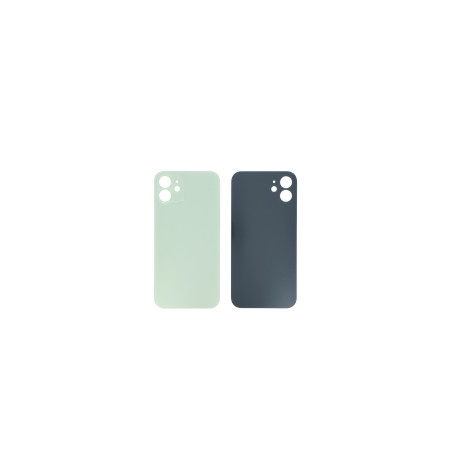 Vetro Scocca Posteriore Verde iPhone 12 (Large Hole)