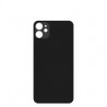 Vetro Scocca Posteriore Nero iPhone 11 (Big Hole)