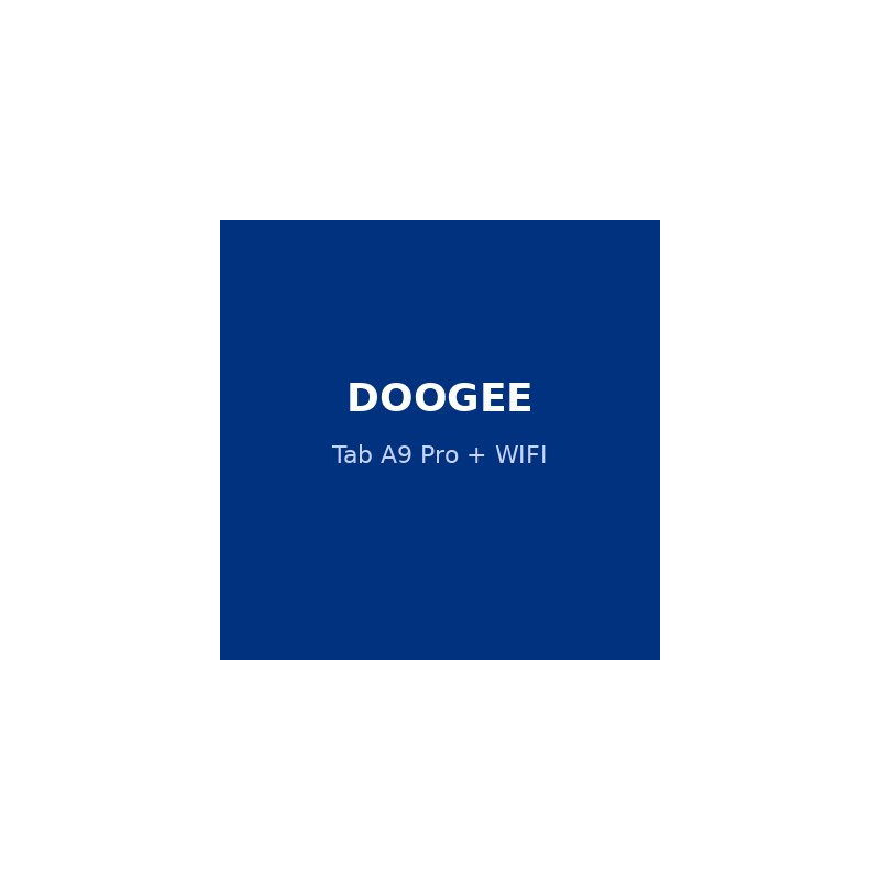DOOGEE Tab A9 Pro WIFI