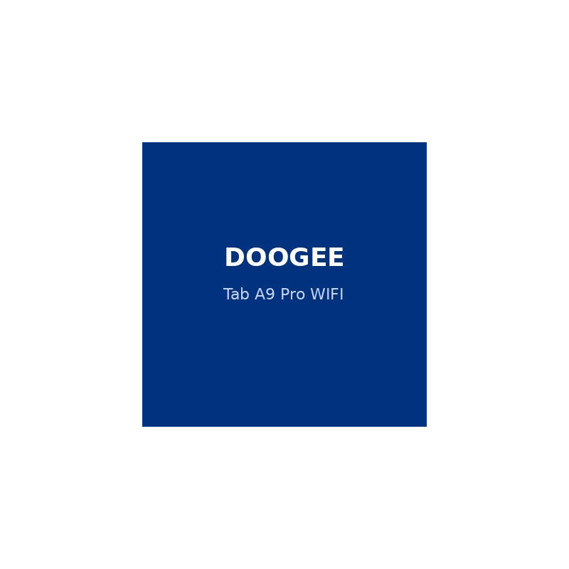 DOOGEE Tab A9 Pro WIFI