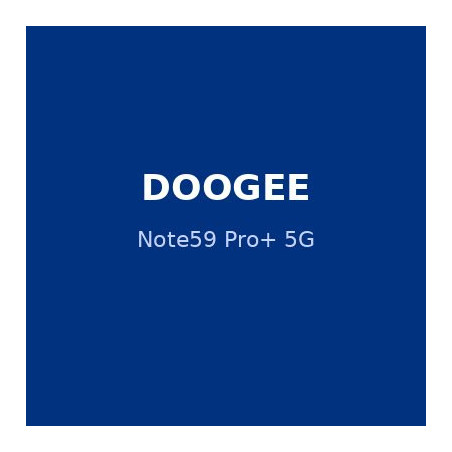 DOOGEE Note59 Pro+ 5G