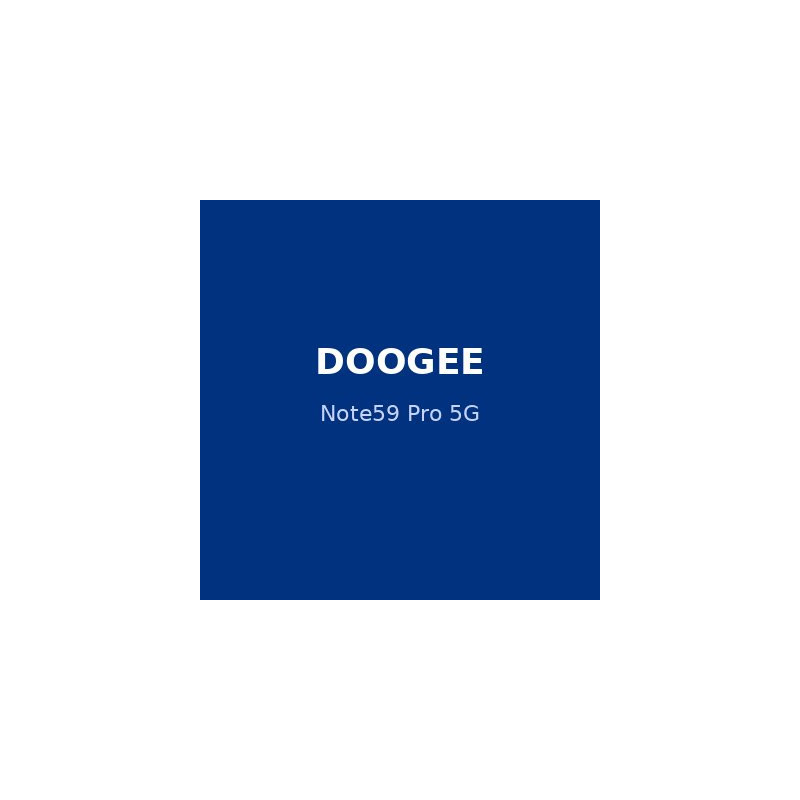 DOOGEE Note59 Pro 5G