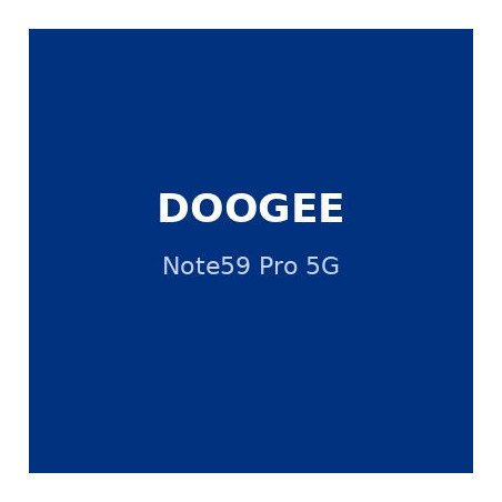 DOOGEE Note59 Pro 5G