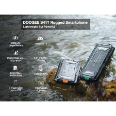 DOOGEE S41 Pro Smartphone Rugged 5.5" 4GB + 64GB Batteria 6300mAh NFC Android 13 Dual SIM