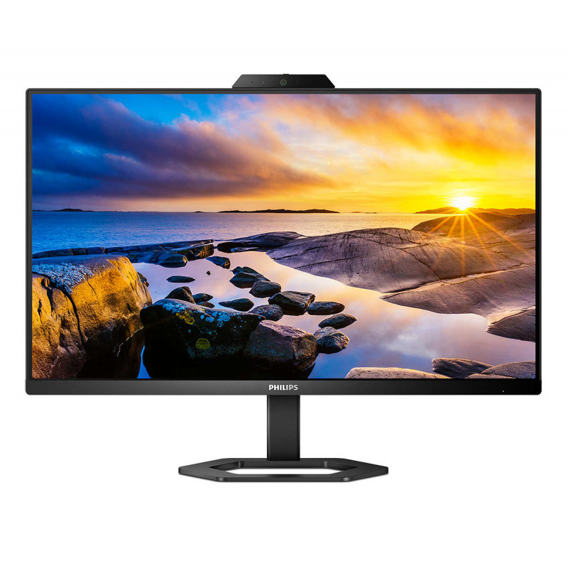 Monitor 23,8'' LED - PHILIPS 24E1N5300HE - FHD 4ms 75Hz 16:9 - HDMI + DisplayPort + USBC + WEBCAM - Pivot regola altezza