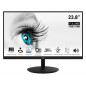 MON 23,8IPS HDMI VGA BK MM 100HZ MSI PRO MP242A 4MS FHD BLACK 16:9