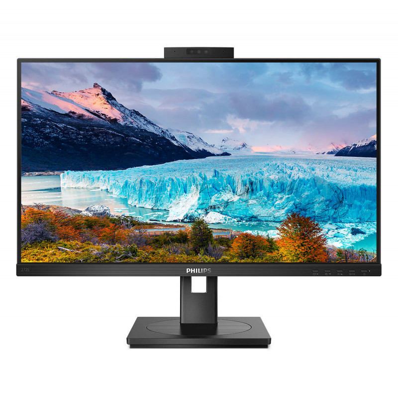 Monitor 27'' IPS - PHILIPS 272S1M - FHD 16:9 75Hz 4ms- VGA + DVI + DisplayPort + HDMI + USB - Pivot regola altezza