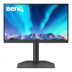 Monitor 27'' IPS - BENQ SW272Q - 2K QHD 16:9 5ms 60Hz - DisplayPort + 2HDMI + USB C 90W - Pivot regolazione altezza