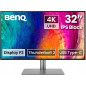 MON 31.5 IPS 4K DP HDMI USB C BENQ PD3225U REG ALTEZZA PIVOT