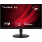 Monitor 24'' IPS - ViewSonic VG2408A - HDMI + DisplayPort + VGA 99%RGB + HUB USB - FHD 100HZ MM - Pivot Altezza regolabile