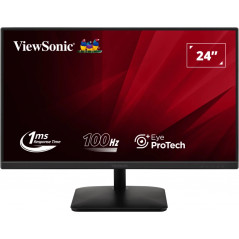 Monitor 24'' IPS - ViewSonic VA2408-MHDB - FHD 16:9 1ms 100Hz - VGA + HDMI + DisplayPort - MM - Pivot regolazione altezza