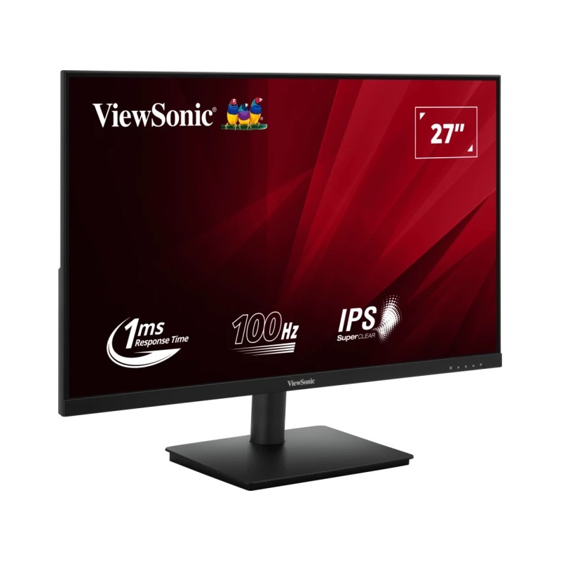 Monitor 27'' IPS - ViewSonic VA270-H - FHD 16:9 100Hz 1ms - VGA + HDMI - nero