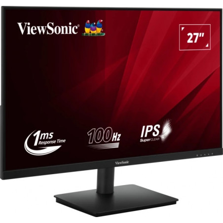 Monitor 27'' IPS - ViewSonic VA270-H - FHD 16:9 100Hz 1ms - VGA + HDMI - nero