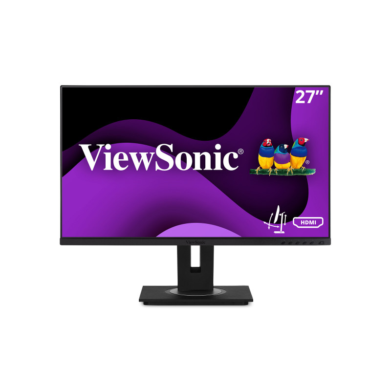 Monitor 27'' IPS - ViewSonic VG2748A-2 - FHD 100Hz 16:9 - HDMI + DisplayPort + USB + VGA - Pivot inclinazione e altezza