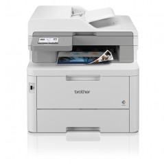 Stampante laser toner a colori - BROTHER MFCL8340CDW - WiFi + USB + LAN + FAX - scanner + A4 + 30ppm + 3 toner colori