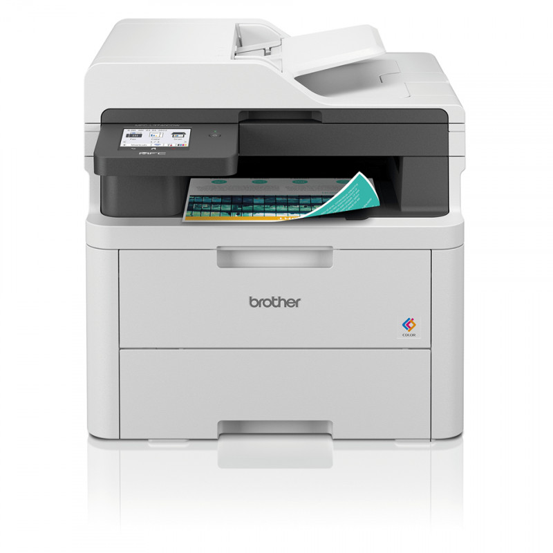 Stampante laser toner colori - BROTHER ecopro MFCL3740CWE - WiFi + LAN + USB + FAX - scanner - A4 + 18ppm + 4 toner colori