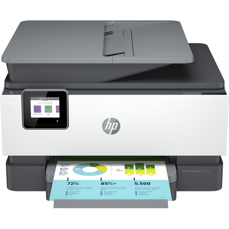 MF INK COL A4 FAX WIFI LAN F/R 22PP HP OFFICEJET PRO 9019E ADF