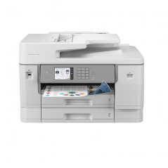 Stampante inkjet a colori - Brother MFCJ6955DW - WiFi + LAN + USB + FAX - scanner + A3/A4 + 30ppm + 4 cartucce