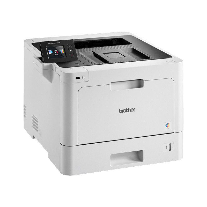 Stampante laser toner a colori - BROTHER HLL8360CDW - WiFi + USB + LAN - A4 + 31ppm + 4 toner colori