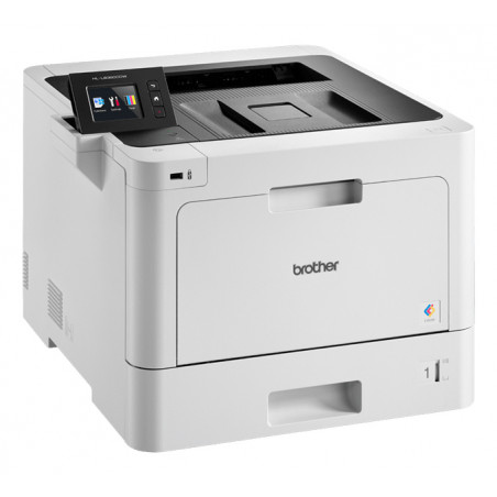 Stampante laser toner a colori - BROTHER HLL8360CDW - WiFi + USB + LAN - A4 + 31ppm + 4 toner colori