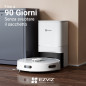 ASPIRAPOLVERE ROBOT RE4PLUS ASPIRA E LAVA CON SERBATOIO BIANCO