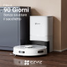 ASPIRAPOLVERE ROBOT RE4PLUS ASPIRA E LAVA CON SERBATOIO BIANCO