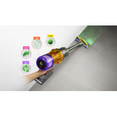 Dyson V12 Detect Absolute - Aspirapolvere verticale - a batteria - senza sacchetto