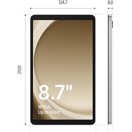 Galaxy Tab A9 X110 8.7" Gris 64 GB Ricondizionato Grado A