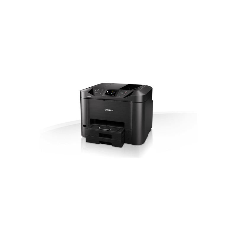Stampante inkjet colori - Canon MAXIFY MB5450 - Scanner e Copia e FAX + WiFi - Ethernet - A4 - 24PPM - 4 colori serbatoio Stampante inkjet colori - Canon MAXIFY MB5450 - Scanner e Copia e FAX + WiFi - Ethernet - A4 - 24PPM - 4 colori serbatoio
