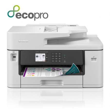 Stampante inkjet colori - Brother MFC-J5340DWE - Scanner e Copia - USB + WiFi - A4 A3 - 28PPM - 4 colori cartucce