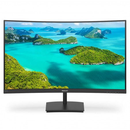 Monitor 27'' IPS curved - PHILIPS 271E1SCA/00 - FHD + 16:9 75Hz 4ms 250cdm2- HDMI + VGA