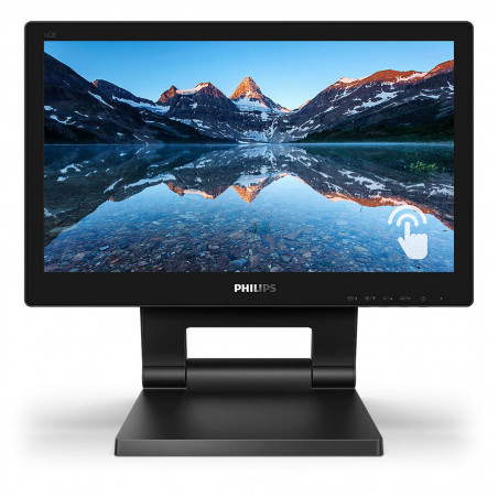 Monitor 15,6'' TOUCHSCREEN - Philips 162B9T/00 - HD 16:9 4ms 60Hz 220nits - USB + HDMI + DP + VGA + DVI