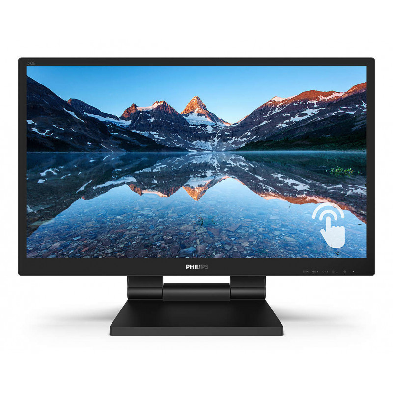 Monitor 23,8'' TOUCHSCREEN - Philips 242B9T/00 - FHD 16:9 5ms 60Hz 250nits - USB + HDMI + DP + VGA Monitor 23,8'' TOUCHSCREEN - Philips 242B9T/00 - FHD 16:9 5ms 60Hz 250nits - USB + HDMI + DP + VGA