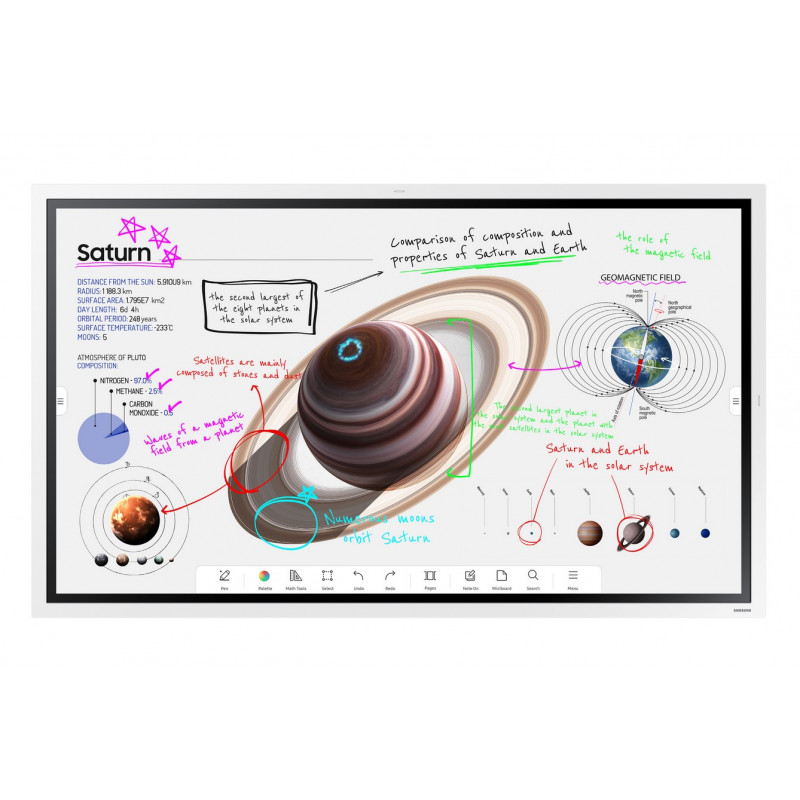 Monitor 65'' IPS TOUCHSCREEN - Samsung WM65B - 4K UHD 16:9 350nits - 2xHDMI + USB + USB C + BTTH + DP + WiFi Monitor 65'' IPS TOUCHSCREEN - Samsung WM65B - 4K UHD 16:9 350nits - 2xHDMI + USB + USB C + BTTH + DP + WiFi