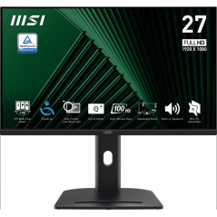 Monitor 27'' IPS - MSI PRO MP275PG - FHD 16:9 300nits 4ms 100Hz - HDMI + VGA + DP