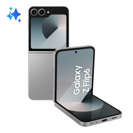 SM SAMSUNG GALAXY Z FLIP 6 12+256GB SILVER 6.7 5G AND14 ITA