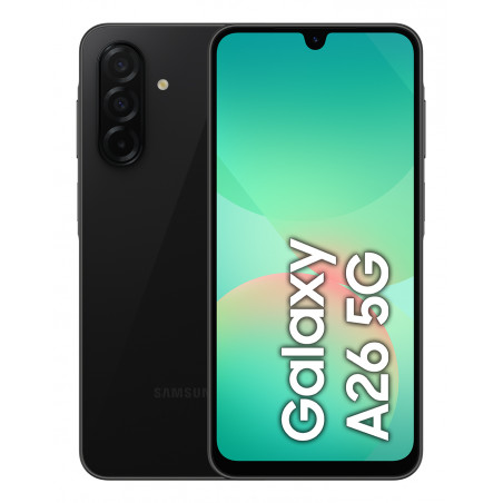 SM SAMSUNG GALAXY A26 5G BLACK EU 6,7 8+256GB DS