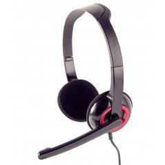 Cuffia - TECHMADE Gembird MHS-002 - Jack 3,5mm con microfono - cavo 1,8 m