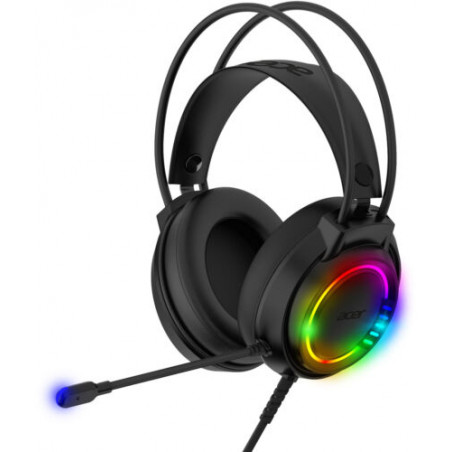CUFFIA C/MICROFONO USB GAMING ACER GH1600 LED