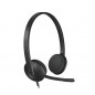 CUFFIA H340 LOGITECH USB BLACK