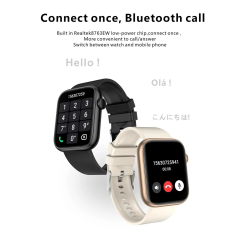 CS3 Orologio 10 Smart Watch Chiamata BT NFC Sempre su display GPS per iPhone e Android